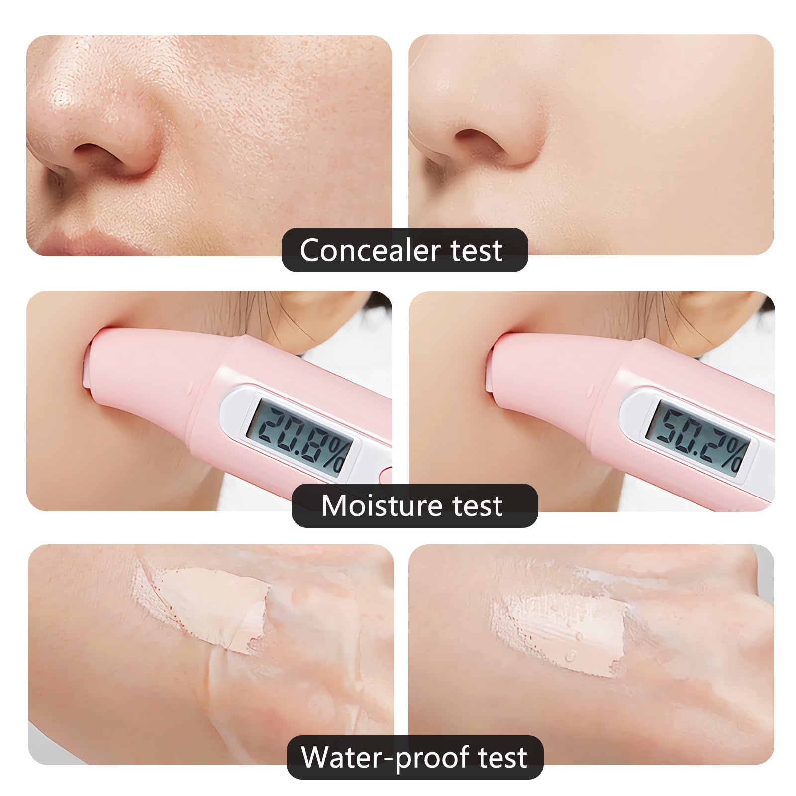 SuperThinker Air Cushion bottle close-up highlights travel-friendly packaging.