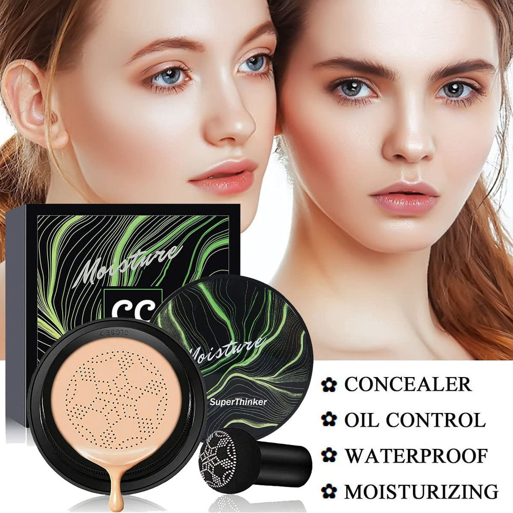 Spread on face demonstrates even tone and smooth finish.