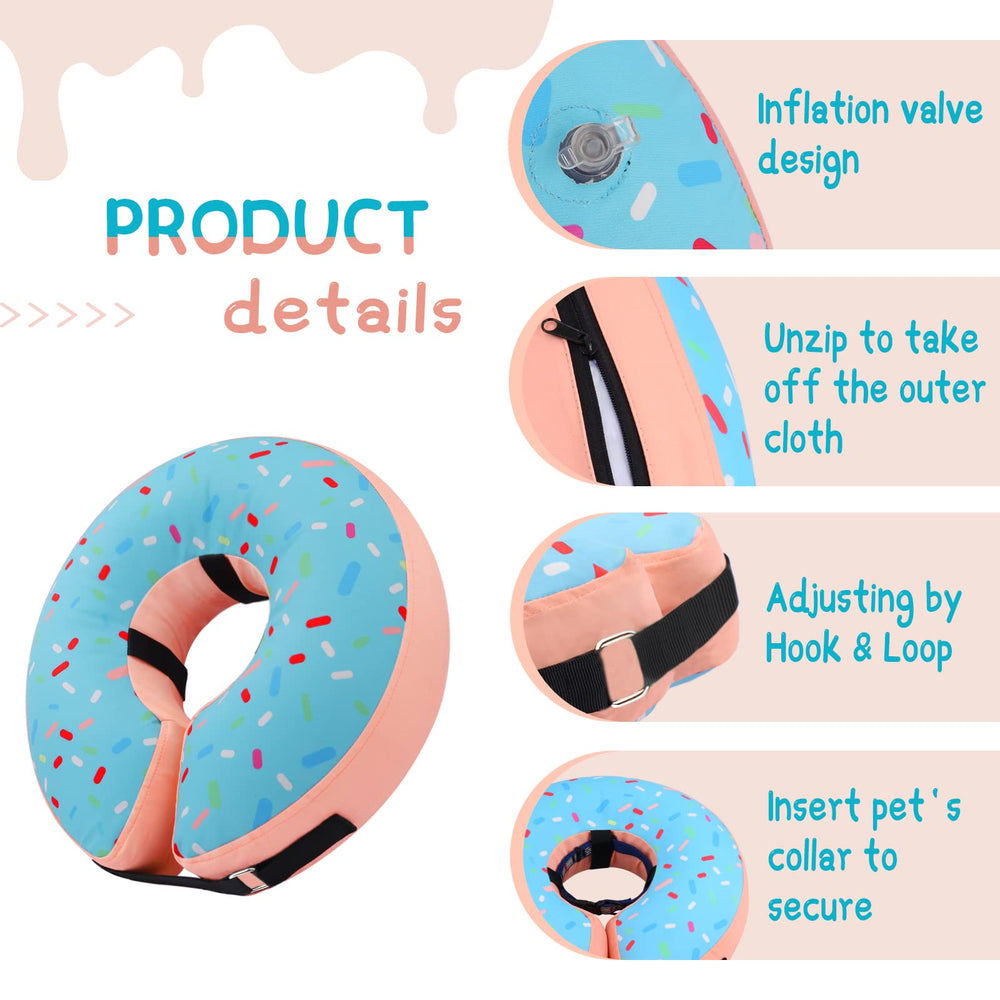 Supet inflatable cone with removable outer cover for easy cleaning