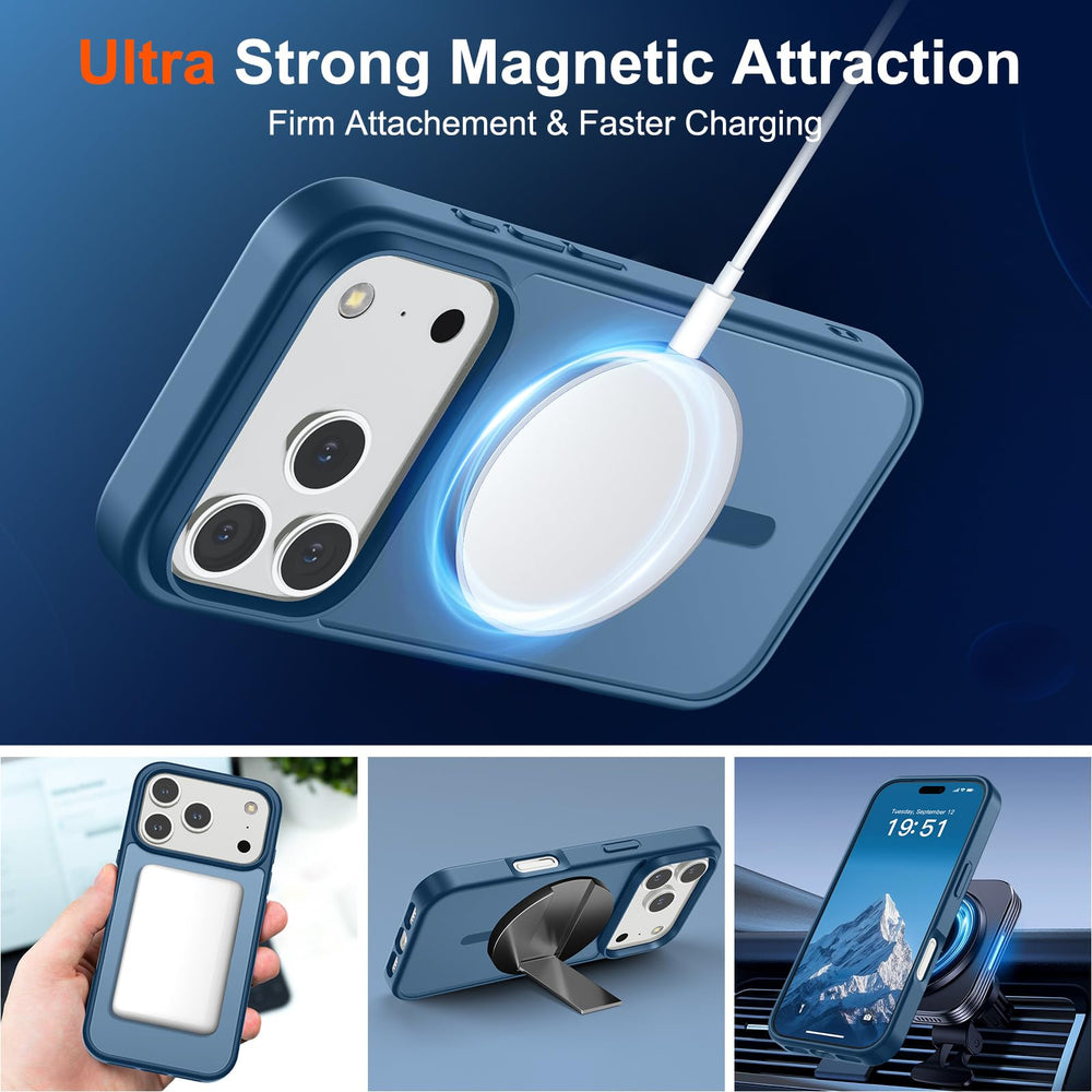 SUPFINE Magnetic iPhone 17 Pro case anti-fingerprint coating keeps visuals clean