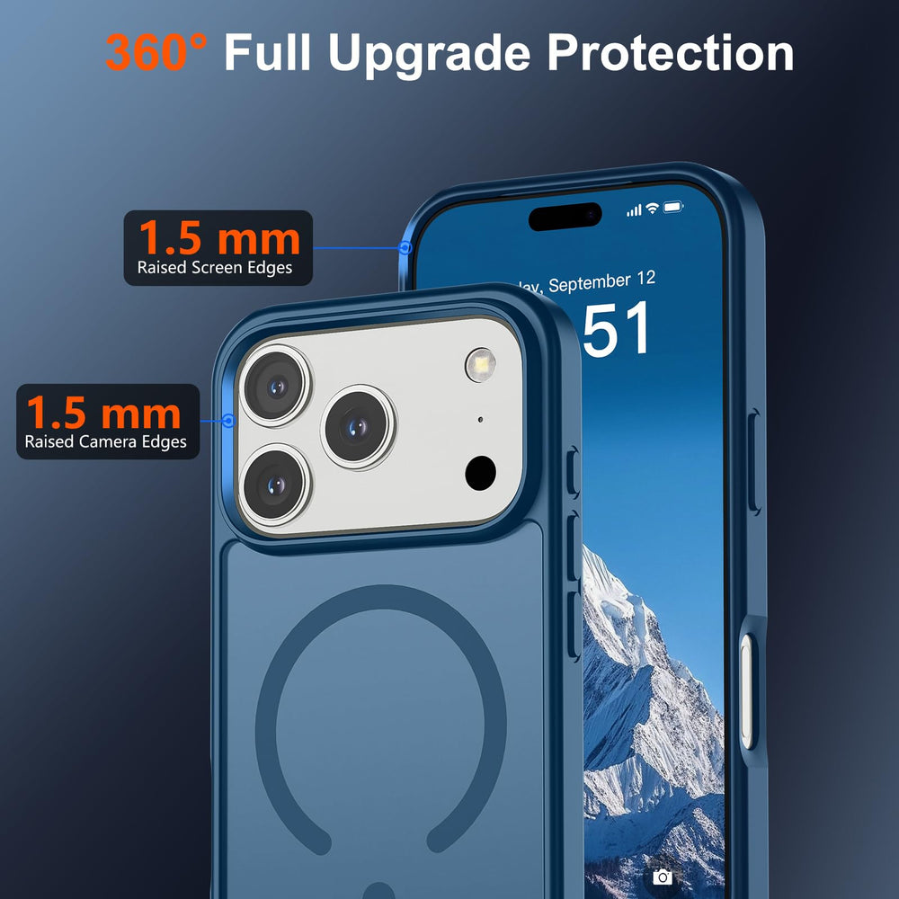 SUPFINE iPhone 17 Pro case matte texture with enhanced grip for daily use