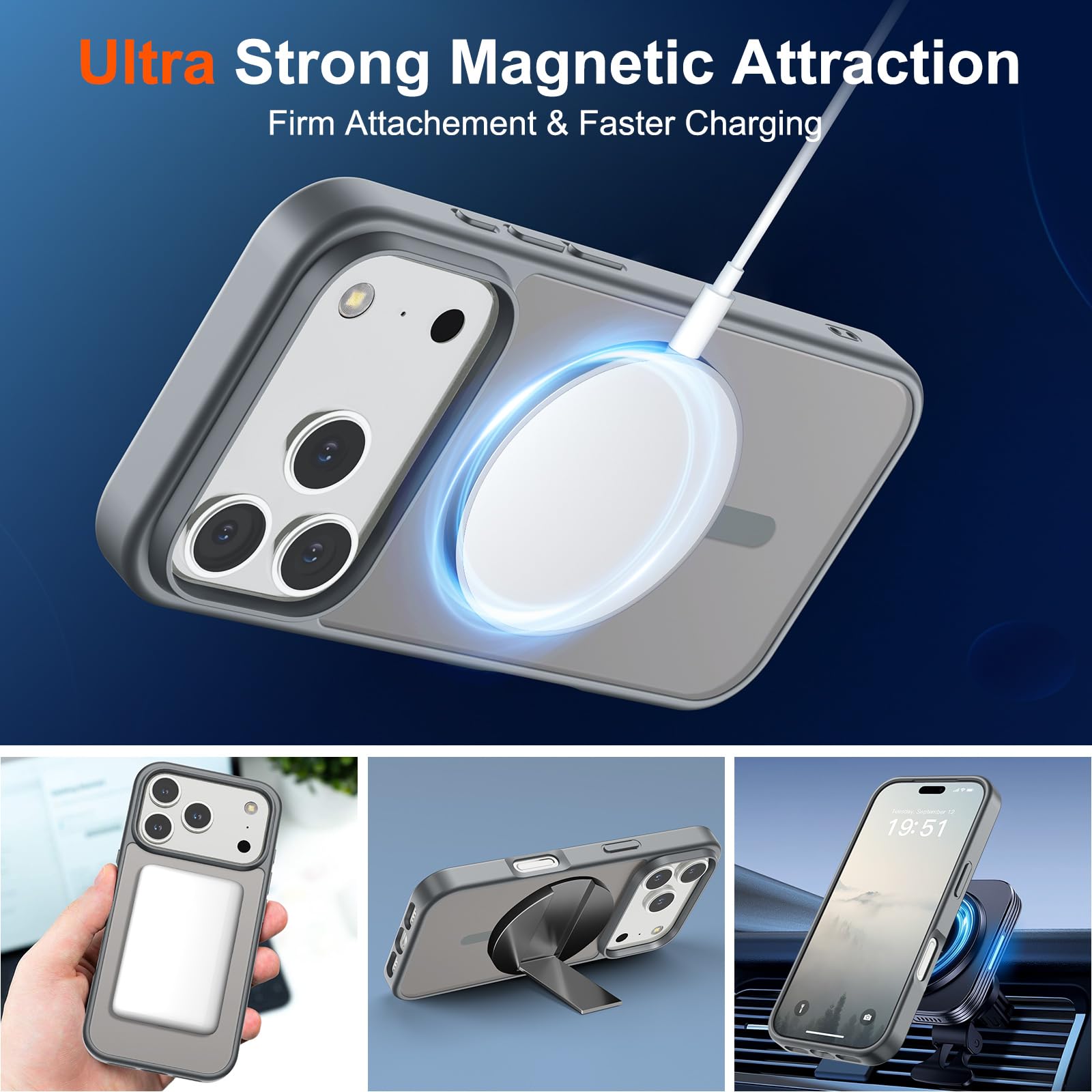 SUPFINE case with raised edges protecting screen and camera lenses.