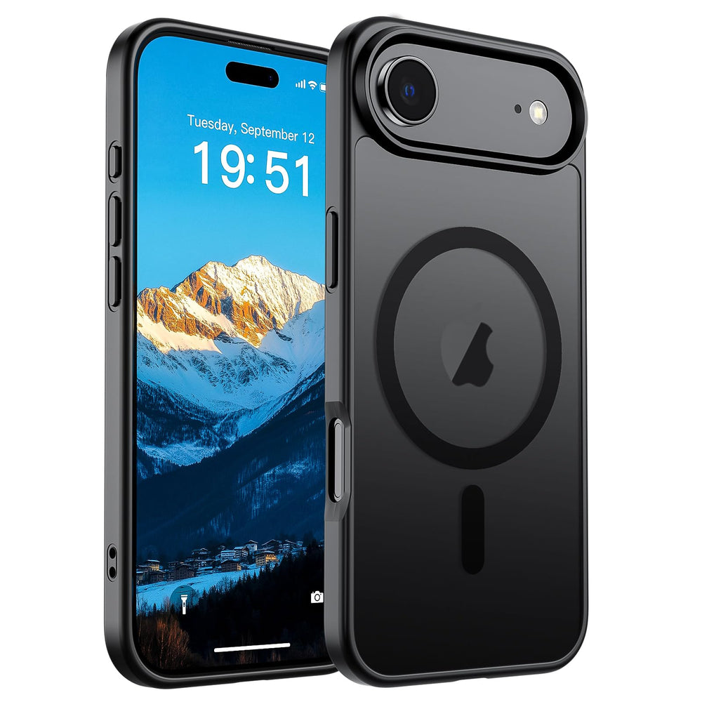 SUPFINE Magnetic iPhone Air Case with MagSafe attachment for effortless wireless charging.