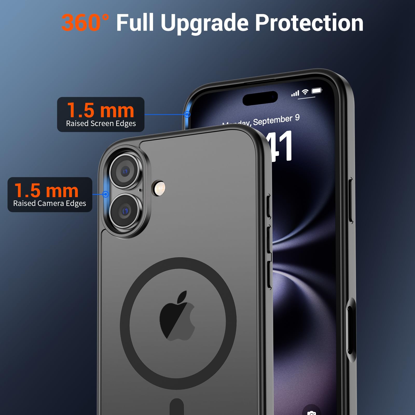 SUPFINE case with precise port cutouts for easy access.