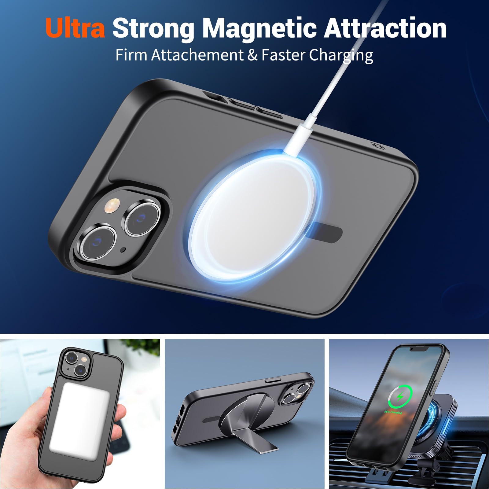SUPFINE case shows military-grade drop protection up to 10 feet.