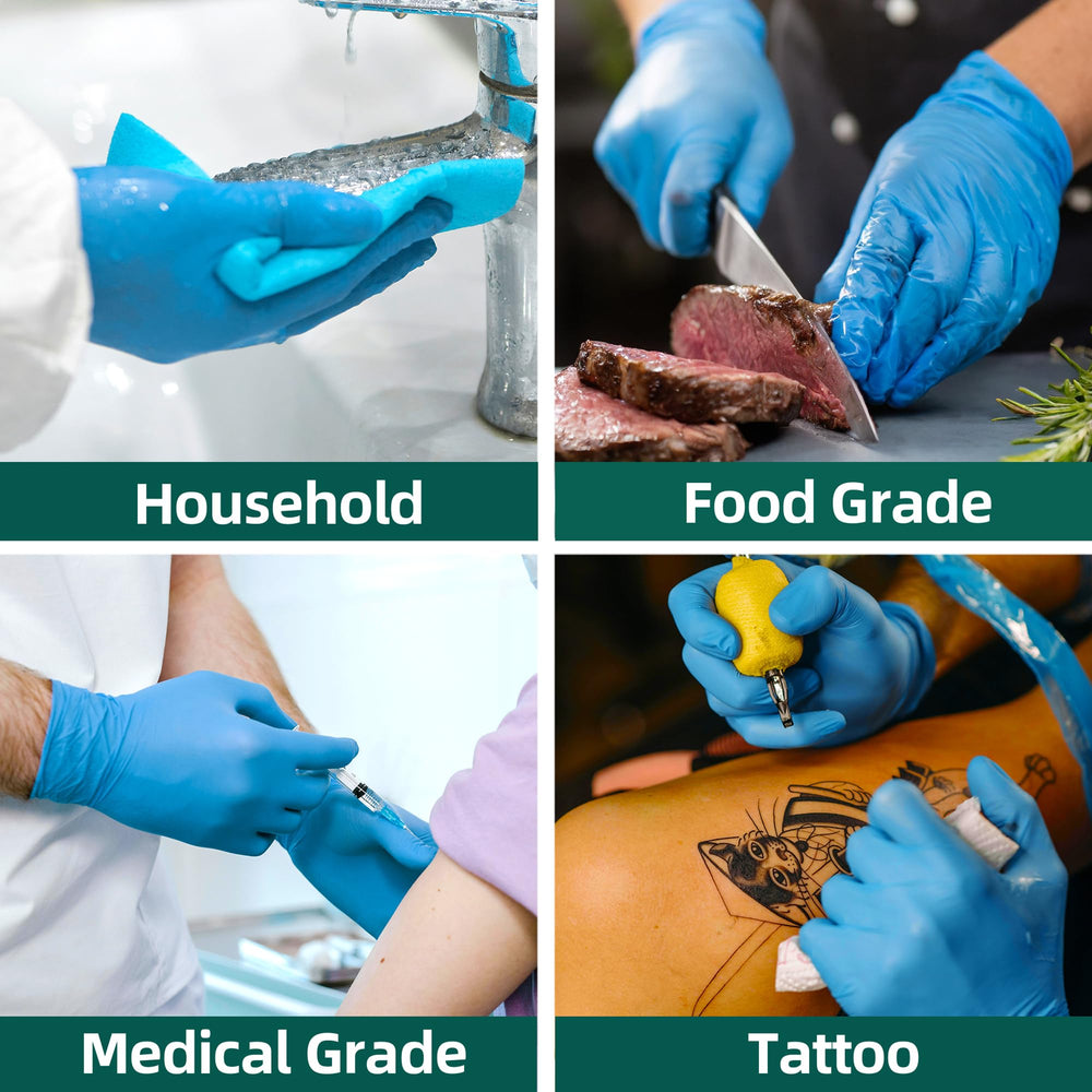 Supmedic vinyl gloves provide durable, flexible protection for daily chores