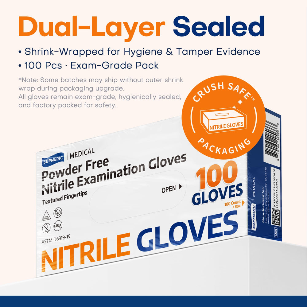 Supmedic gloves in clinical settings support hygiene and smooth exam preparation