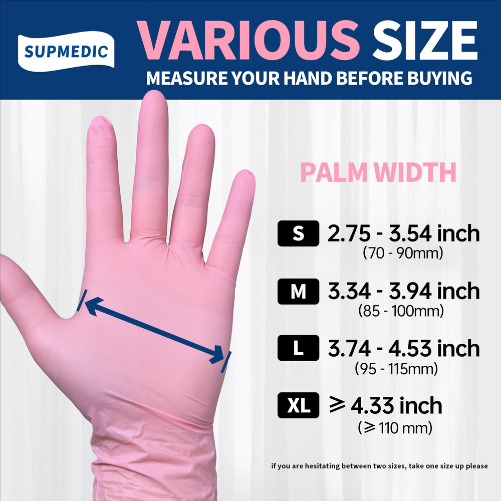 Supmedic gloves in rose quartz color support versatile daily use