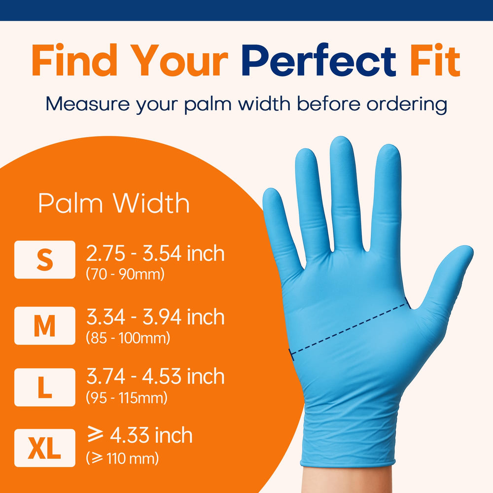 Supmedic nitrile gloves top-load box dispensing, one-handed access for quick use.