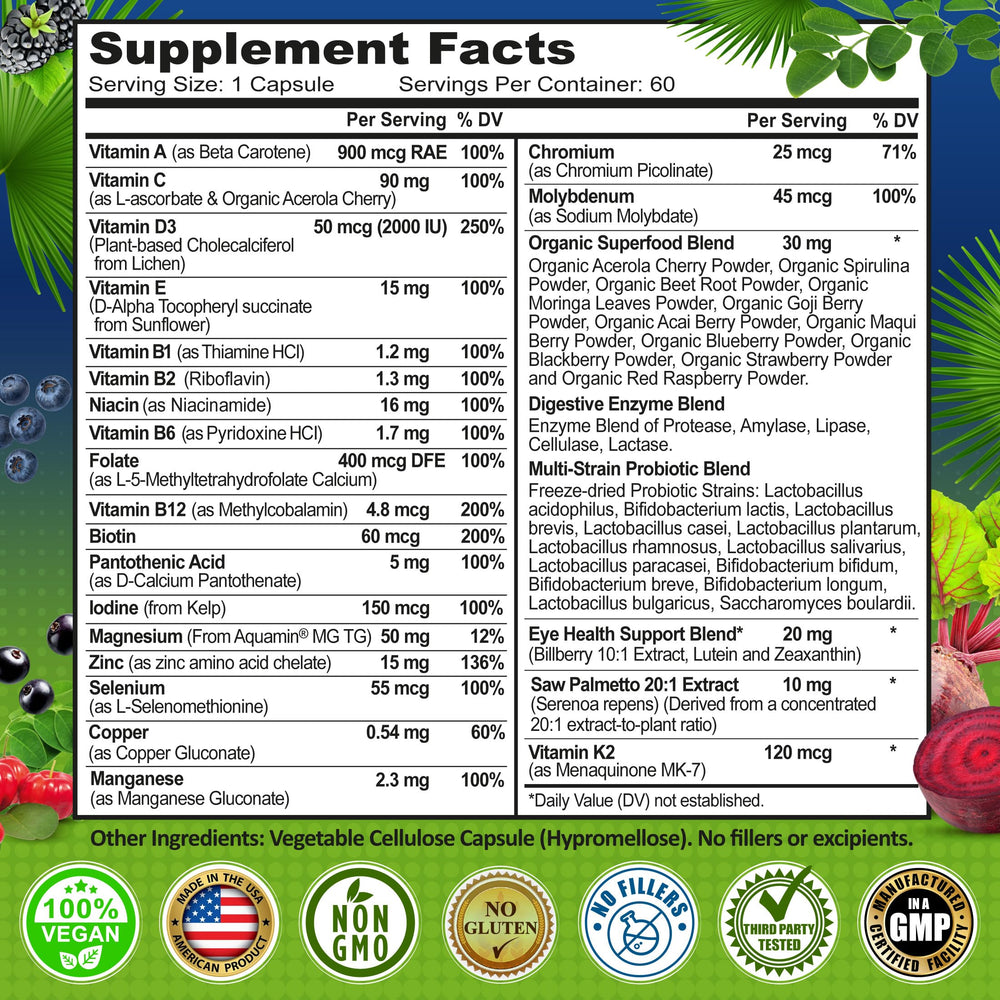 SUPPLEMENTS STUDIO made-in-usa factory shot reinforces quality and third-party testing trust.