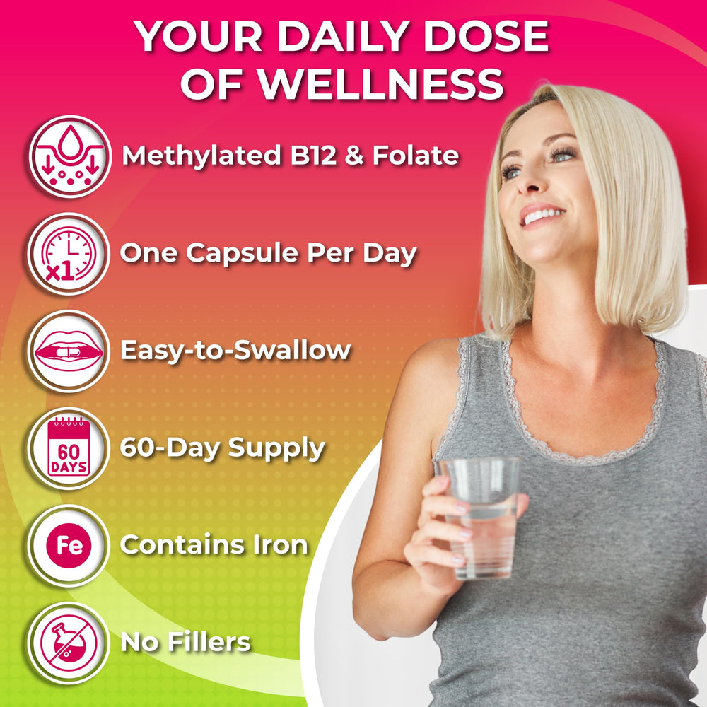 SUPPLEMENTS STUDIO vegan multivitamin capsules easy to swallow for everyday energy