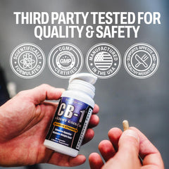 Supragenix CB-1 ingredients label with natural components.