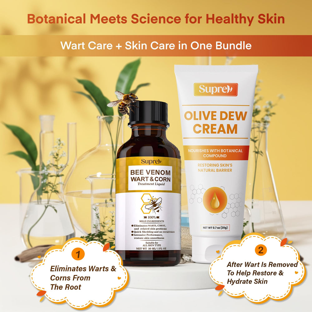 SupreH Olive Dew Skin Recovery Cream tube ready to soothe and restore treated skin