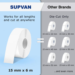 SUPVAN E10 app editing screenshot highlights fonts and icons library