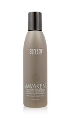 Surface Awaken bottle on shelf, premium natural conditioner for thinning hair.