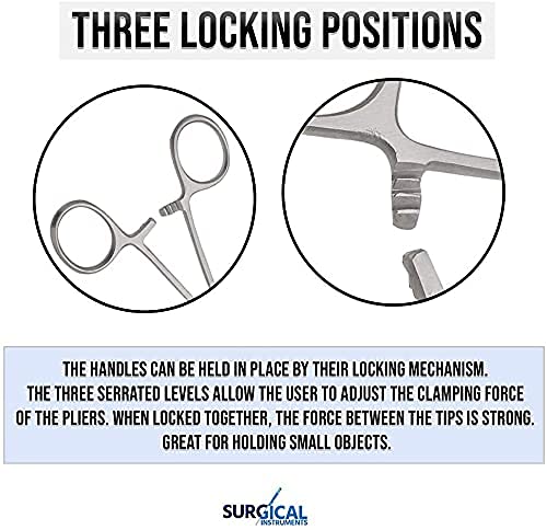 Surgical Online 8-inch curved hemostat ideal for delicate contour work.