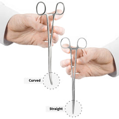 SURGICAL ONLINE Rochester Pean curved hemostat for versatile access during procedures.