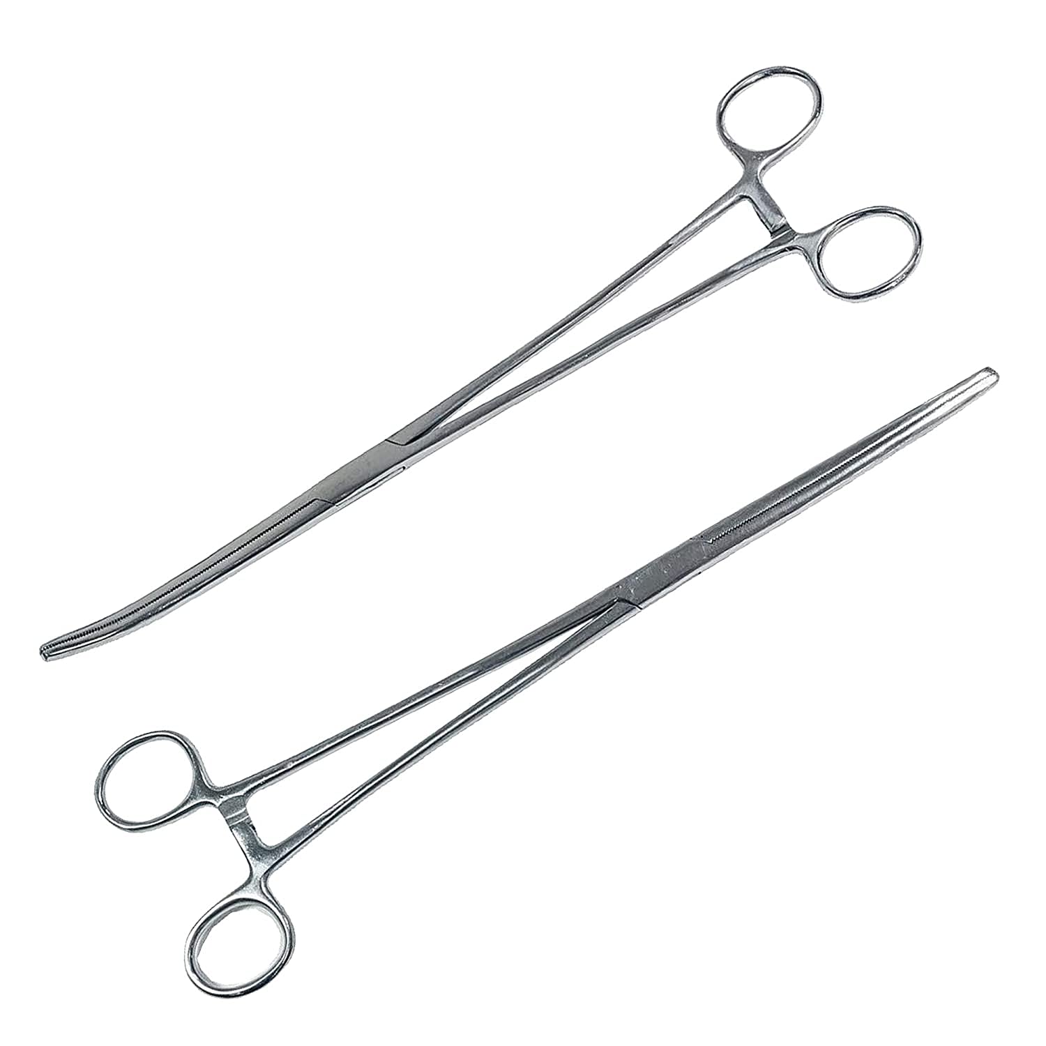 SURGICAL ONLINE straight Rochester Pean Hemostat 10in for secure tissue grasping.