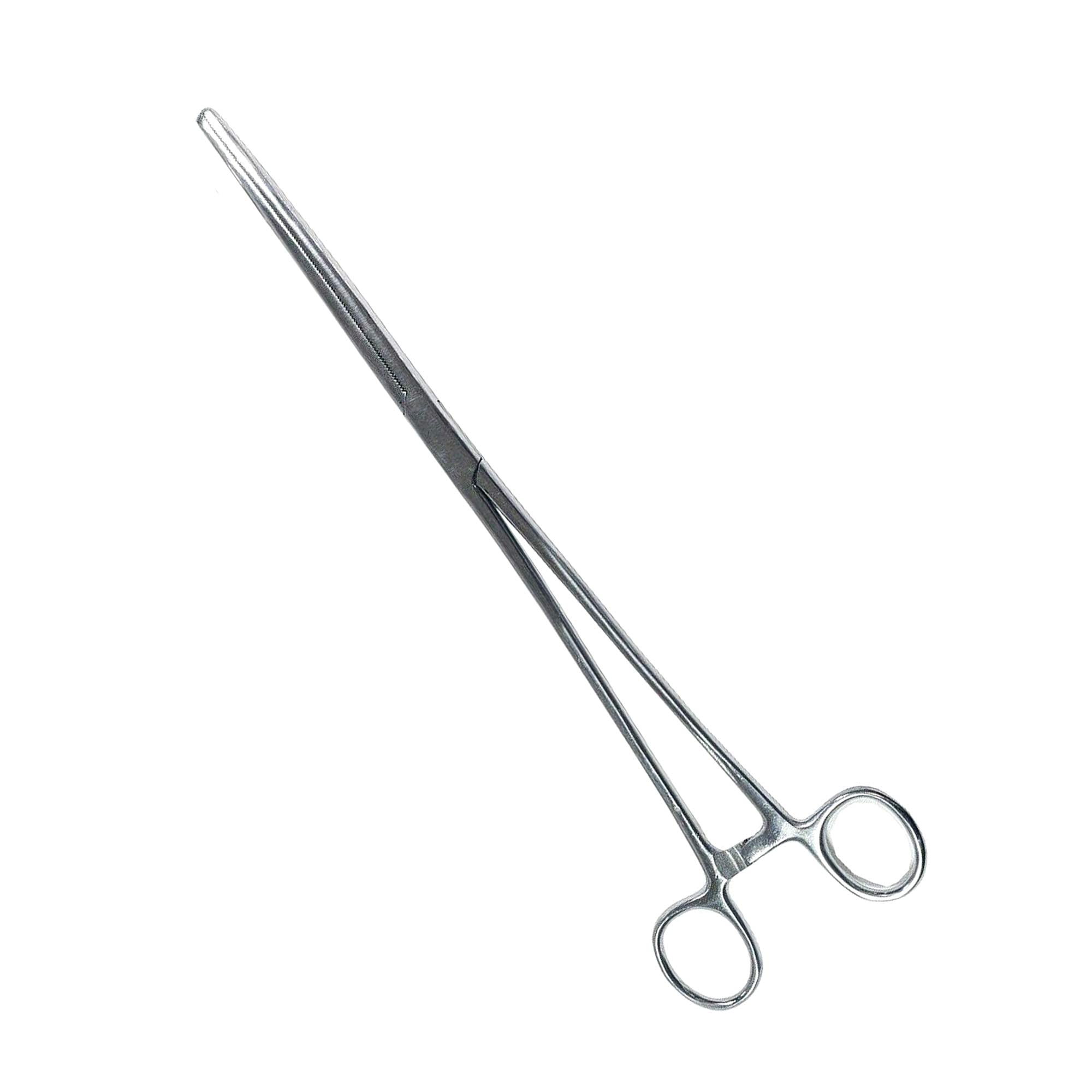 SURGICAL ONLINE serrated self-locking jaws securely grip small objects.