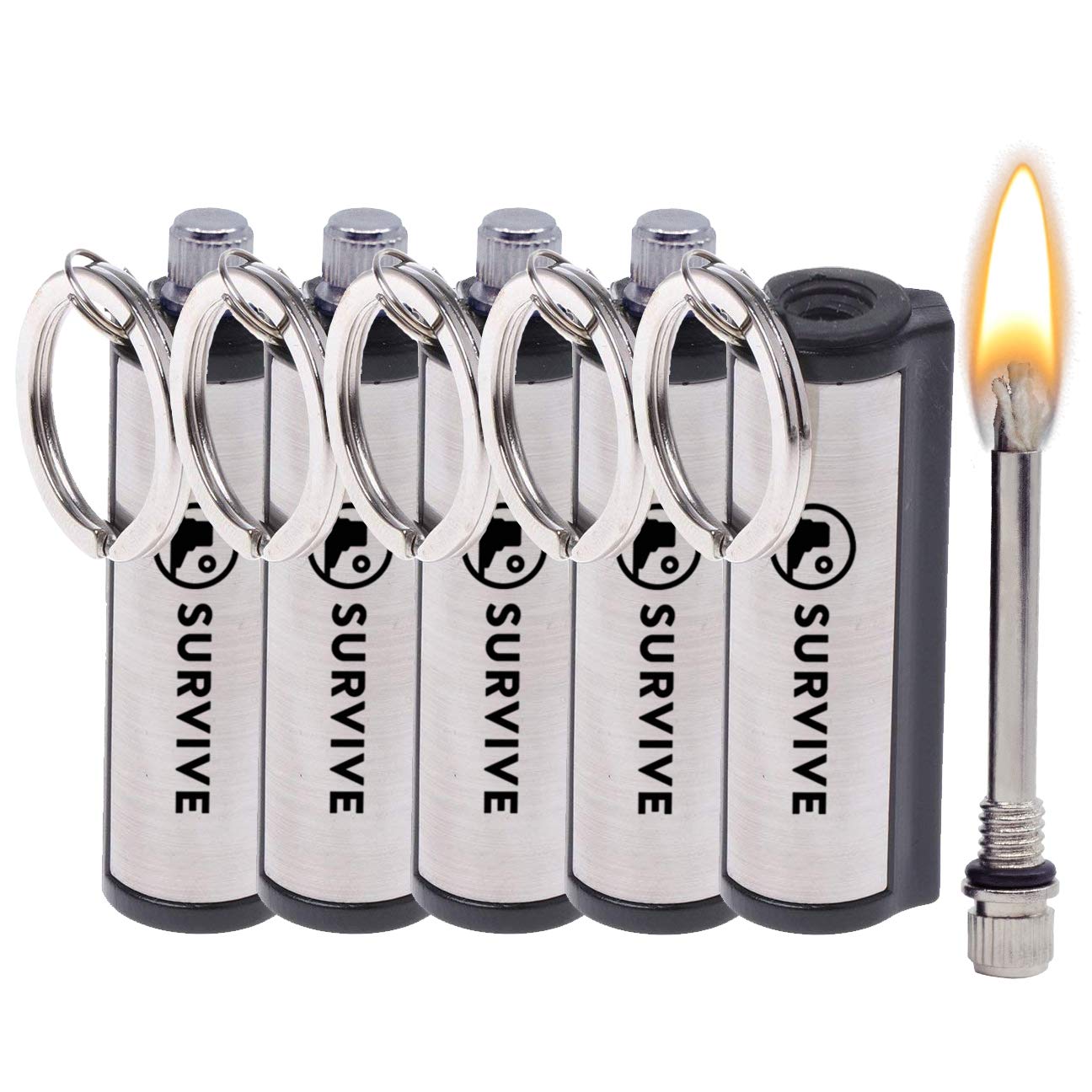 SURVIVE Permanent Match pack-5 in bulk packaging for easy access and preparedness.