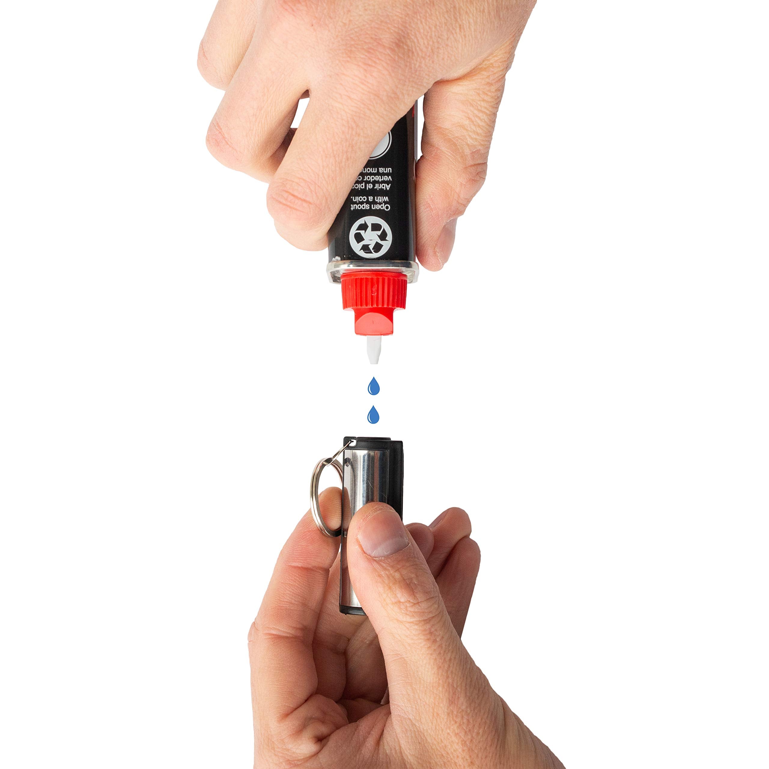 Compact SURVIVE Permanent Match fits neatly in your pocket.
