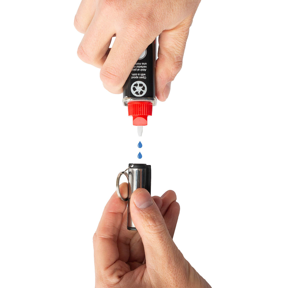 Compact SURVIVE Permanent Match fits neatly in your pocket.