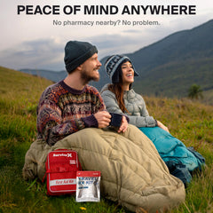 SurviveX single-dose travel packets for easy distribution on trips