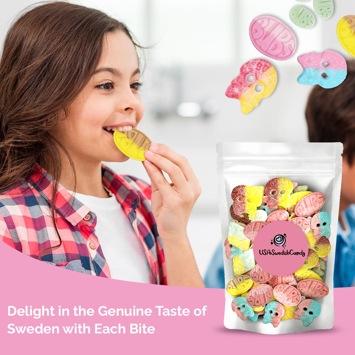 Susa Candy Bubs Swedish Candy Mix vegan gummies support inclusive snacking.
