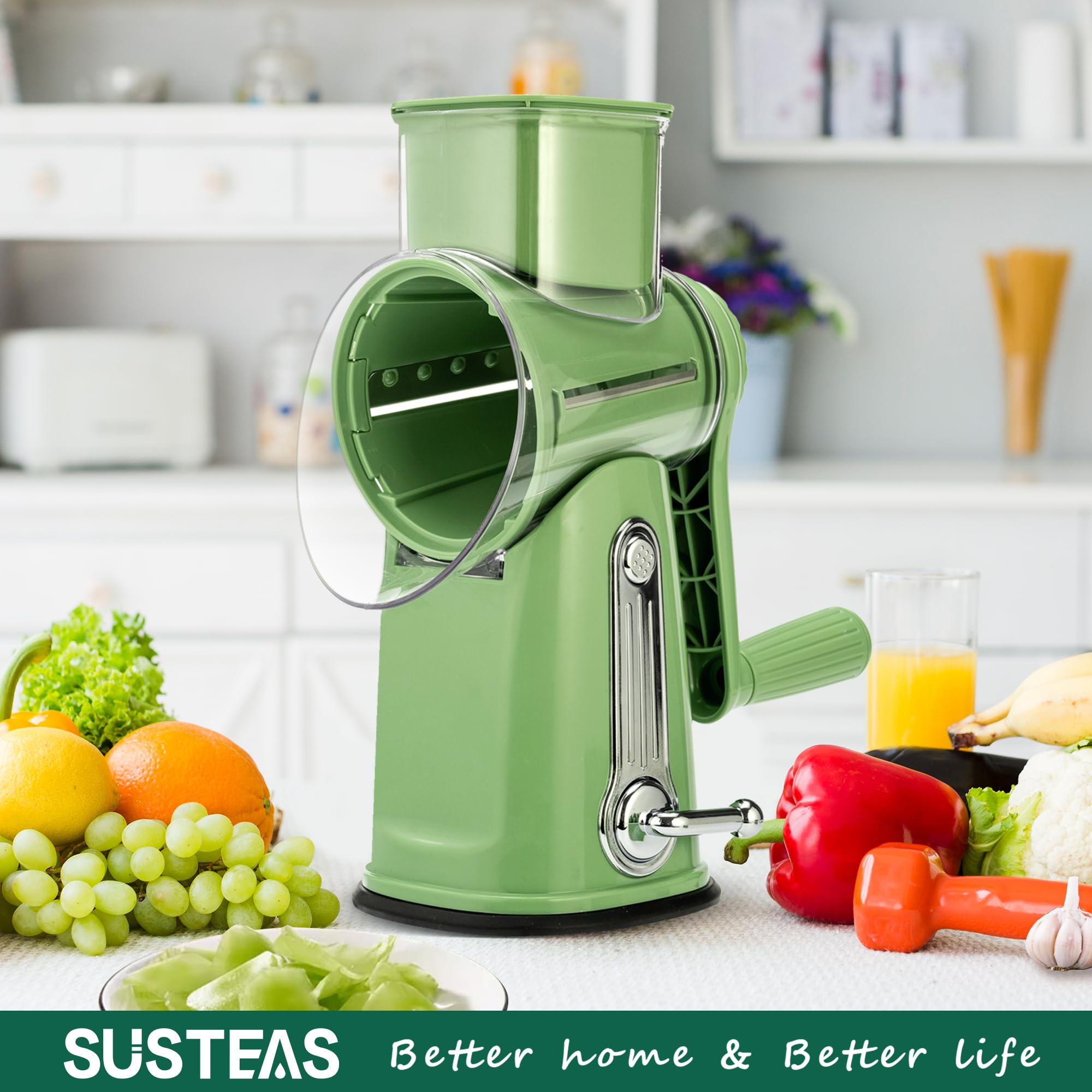 SUSTEAS easy-clean design with fully removable parts