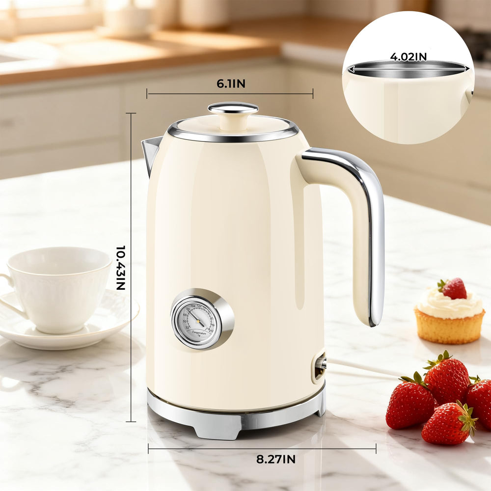 SUSTEAS vintage-aesthetic kettle blending retro style with modern performance