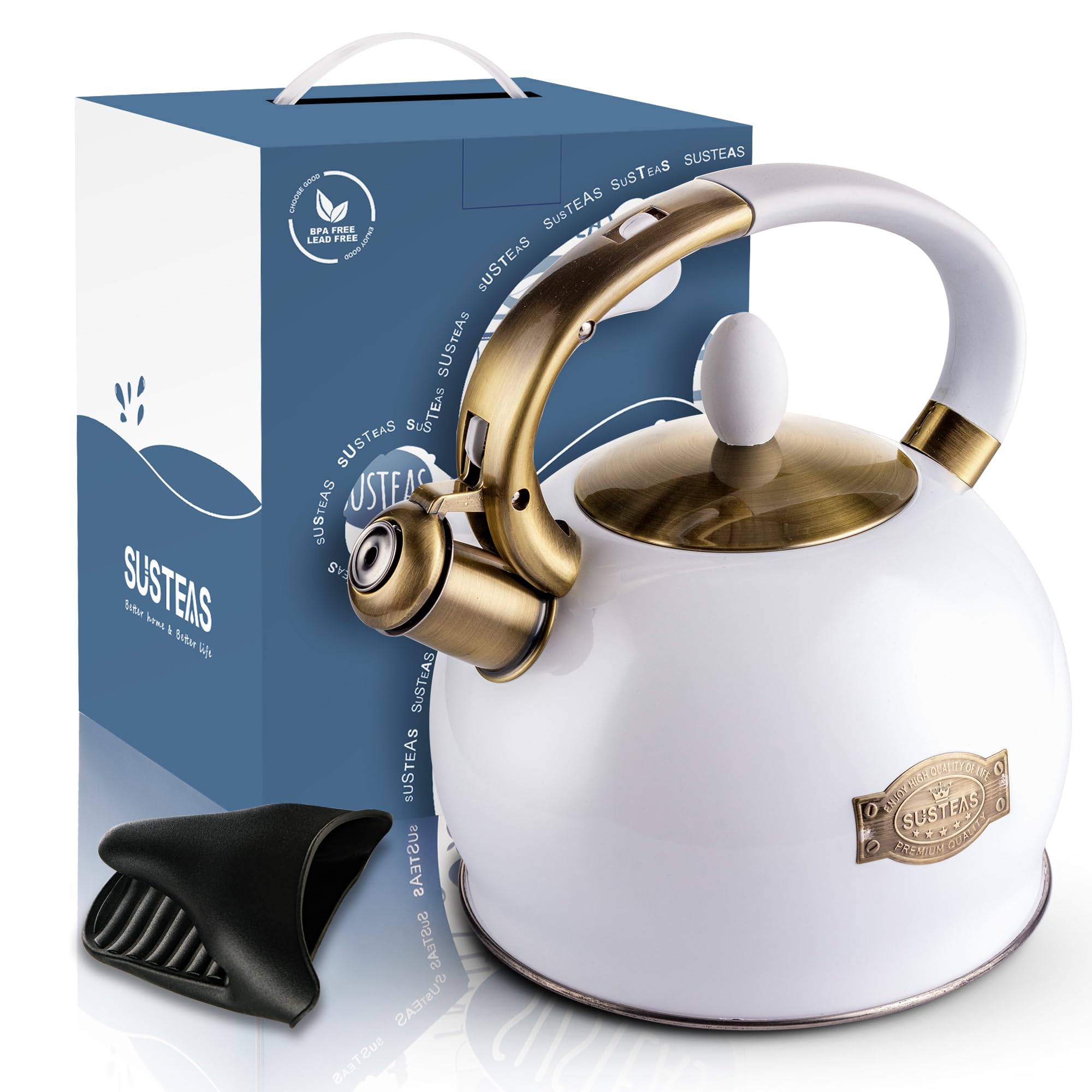 SUSTEAS premium packaging makes a thoughtful tea gift for loved ones.