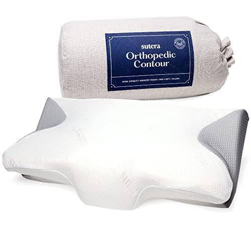 SUTERA Dream Deep Contour Pillow breathable memory foam stays cool
