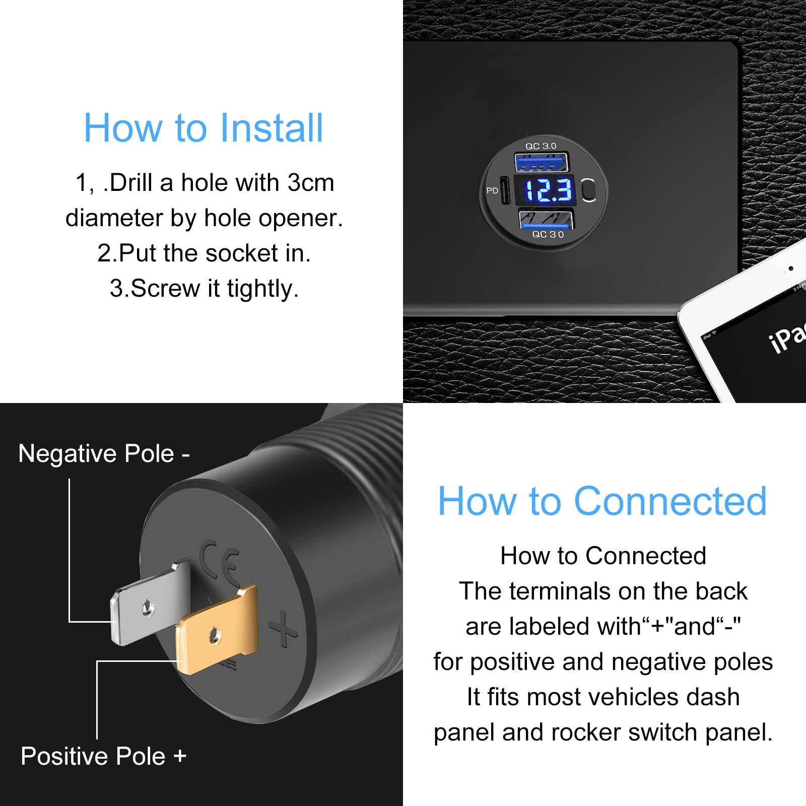 SUTNSCW universal compatibility icons illustrate broad vehicle compatibility