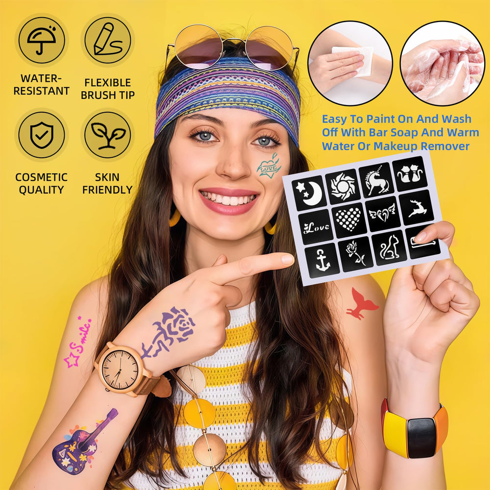 Suu66 80 stencil collection enabling quick, professional-looking designs.