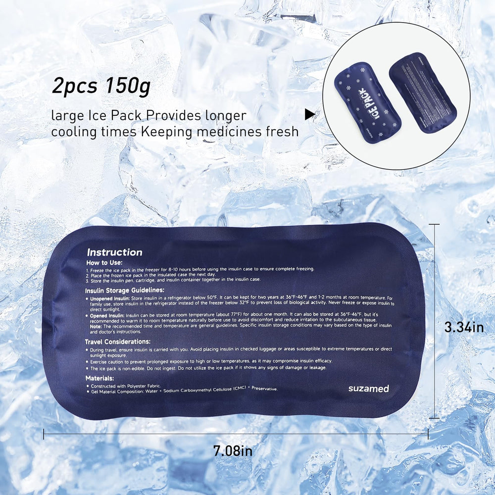 Suzamed travel case with a convenient hand strap for easy carrying.