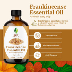 SVA Frankincense oil dropper close-up enabling precise dosage