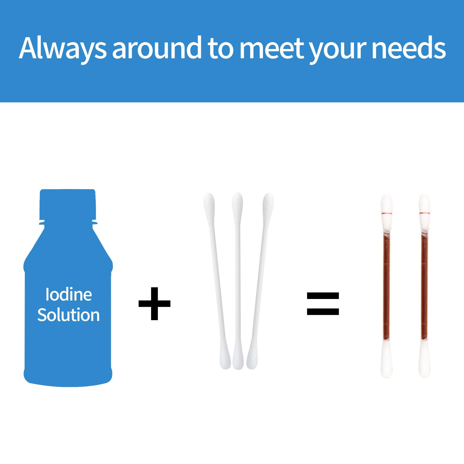 Individually wrapped Svaha swabs ensure clean, single-use convenience anywhere.