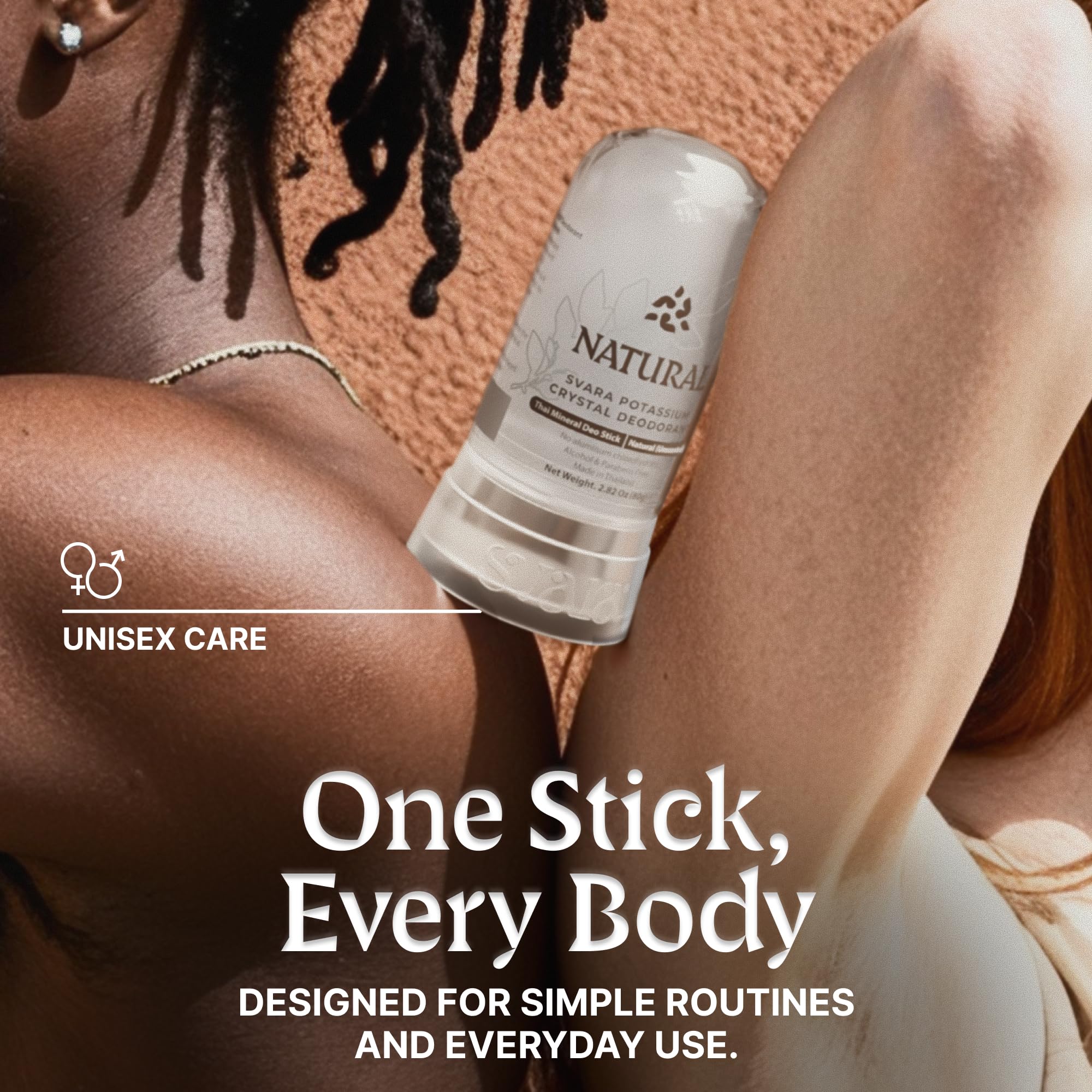 SVARA daily-use mineral deodorant for all-day freshness