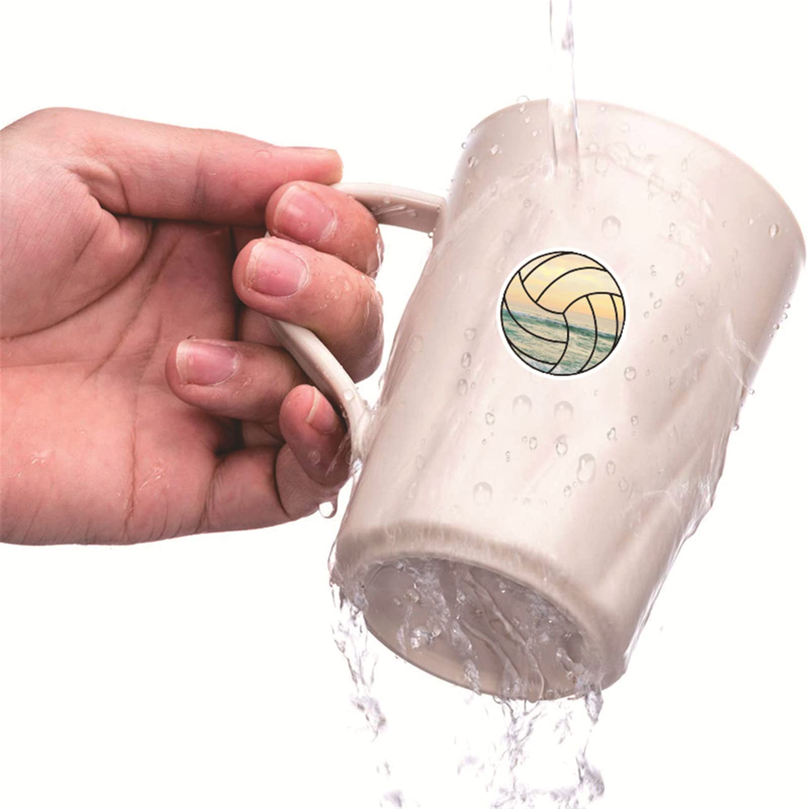 SVGDHZK PVC stickers are waterproof and easy to remove without residue.