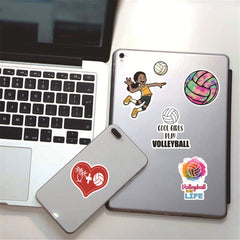 SVGDHZK versatile sticker set for journals and skateboards, easy to apply and remove.