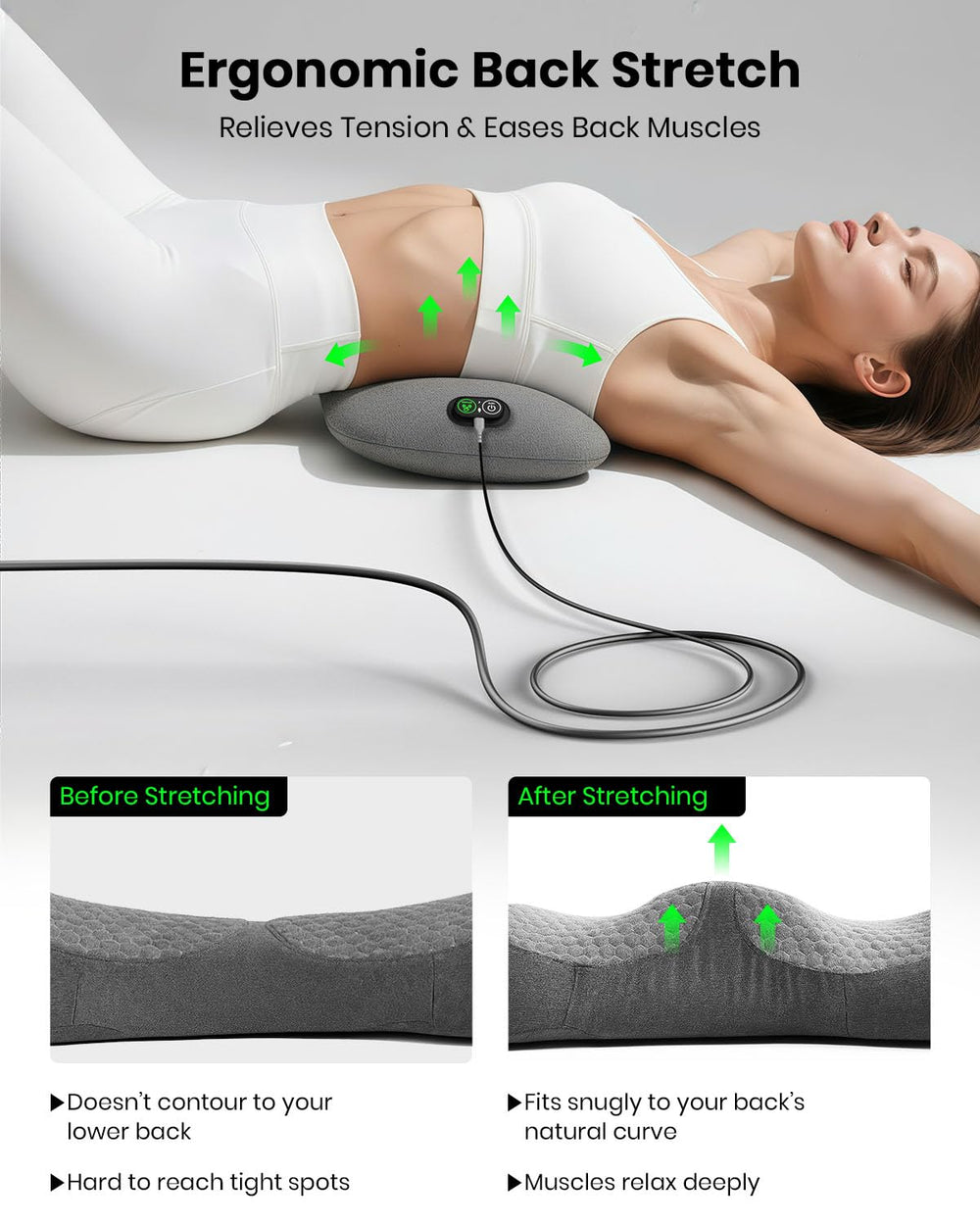 Swancode massager heat warms in seconds for relaxation