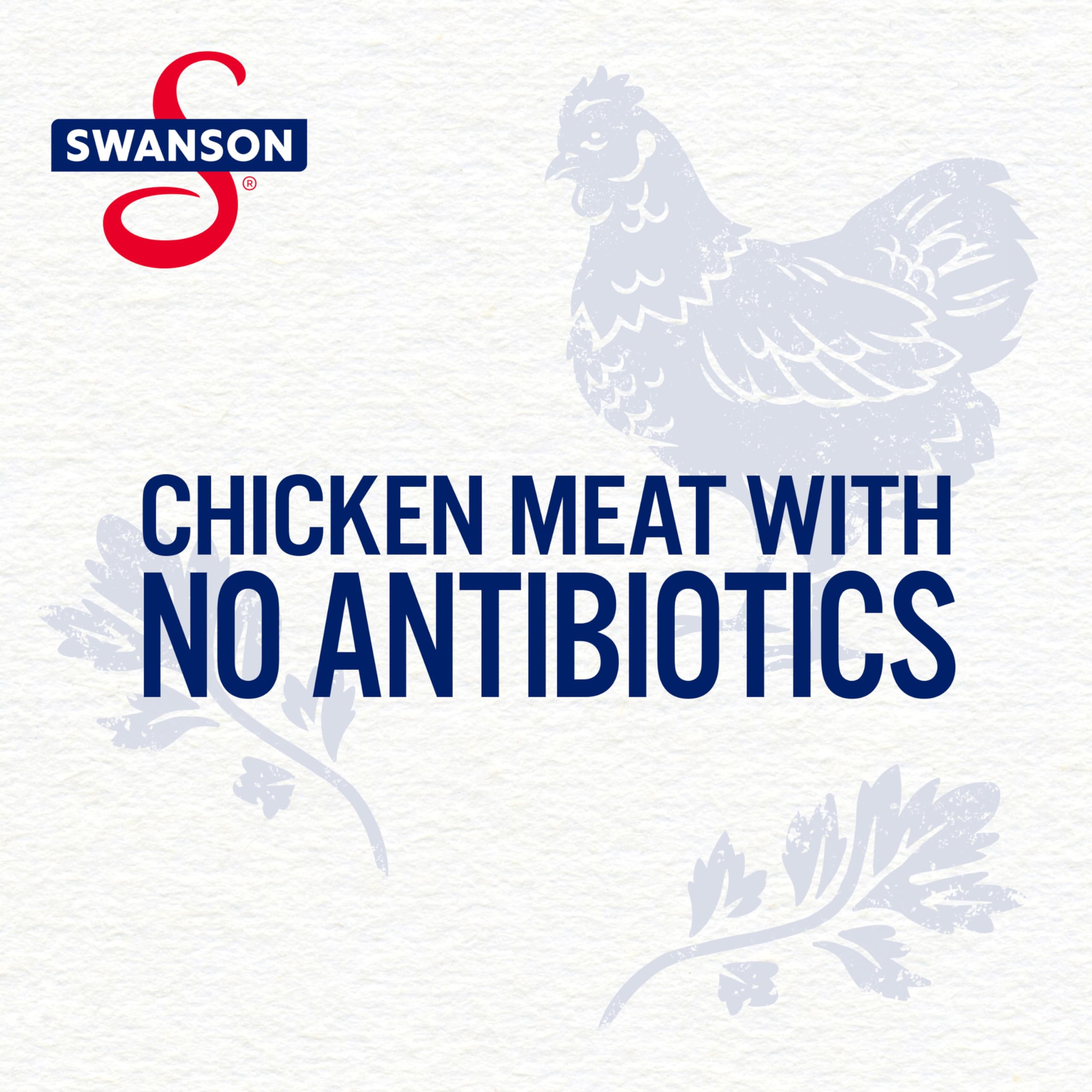 Swanson 13 grams protein per serving in single-serve can