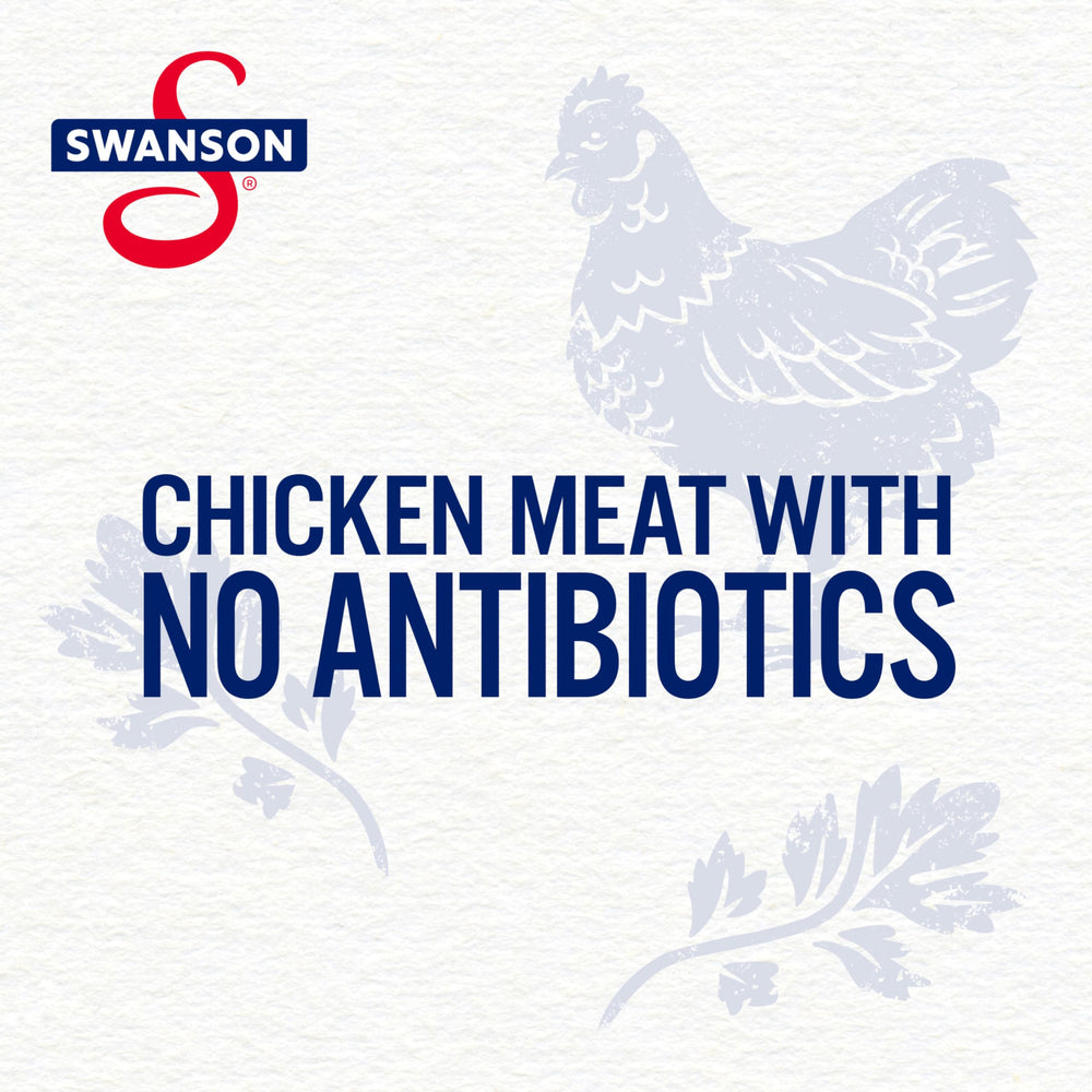 Swanson 13 grams protein per serving in single-serve can
