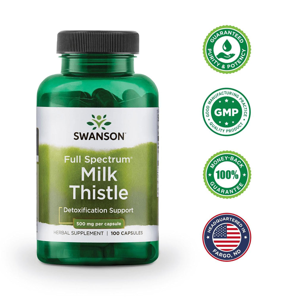 Swanson bottle cap and label texture highlights herbal liver support.