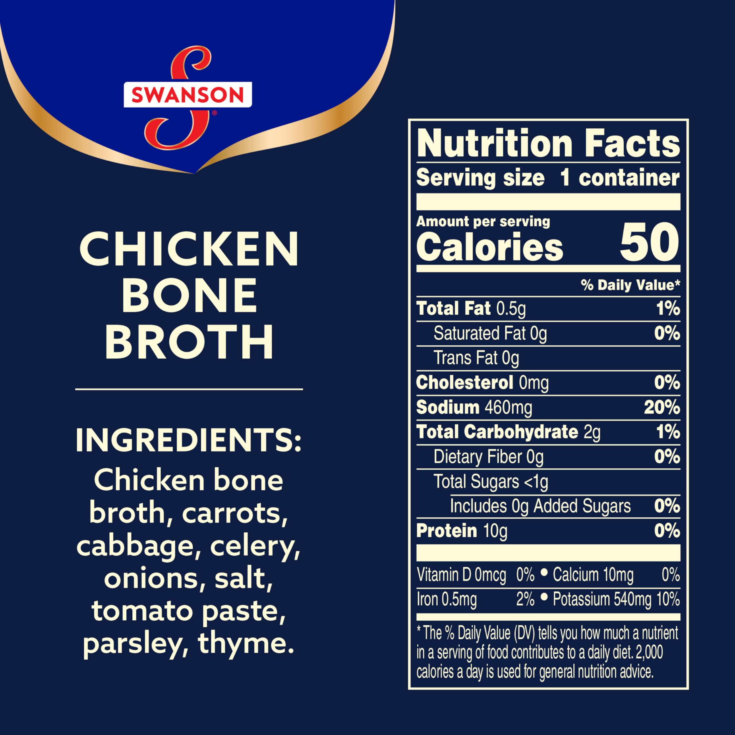 Swanson Sipping Chicken Bone Broth microwavable cup ready in 60 seconds