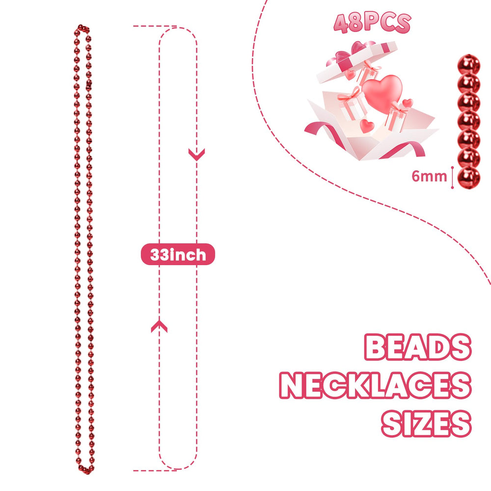 Swanucky durable plastic beads, safe and lightweight for teens and adults at parties.