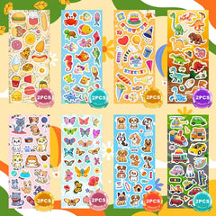 SWARKOL 48-sheets stickers dinosaurs—engaging for kids' projects and rewards.