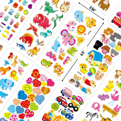 SWARKOL easy peel reusable stickers, convenient for quick classroom use