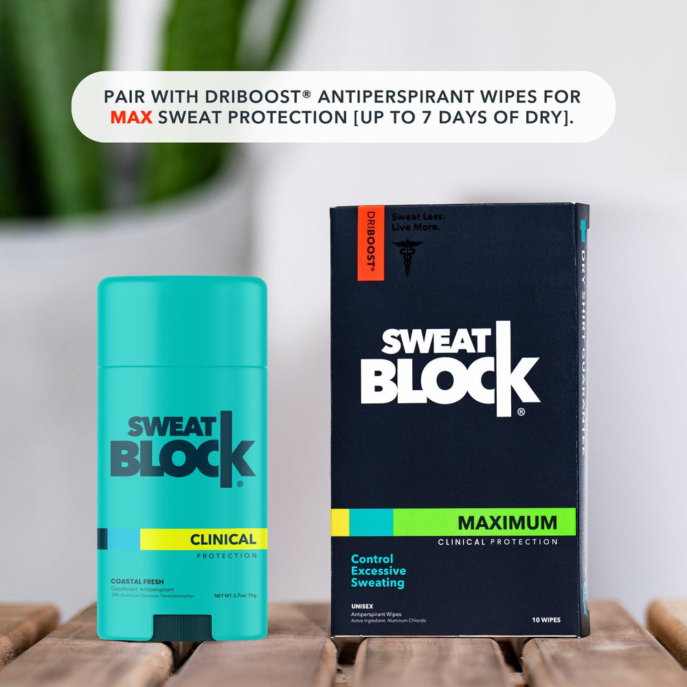 SweatBlock cruelty-free and USA-made badge indicating trusted care.