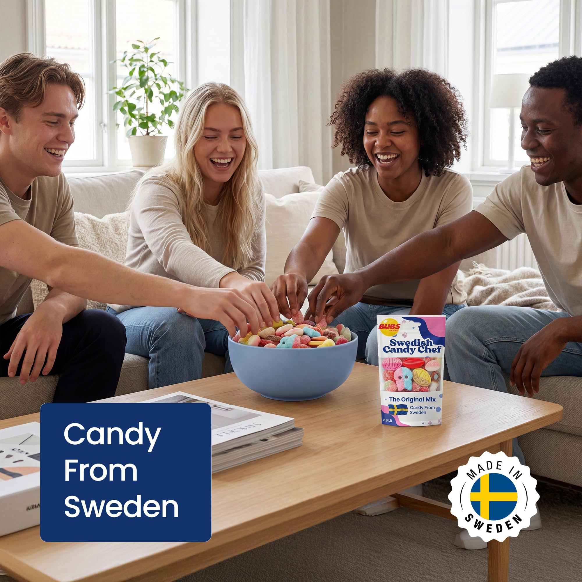Swedish Candy Chef assorted Swedish treats suitable for gifting.